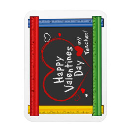 Happy Teacher Valentijnsdag! Magneet