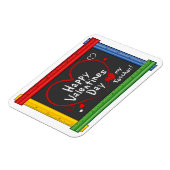 Happy Teacher Valentijnsdag! Magneet (Linkerzijde)