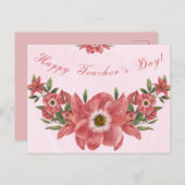 Happy Teachers Day Briefkaart (Voorkant / Achterkant)