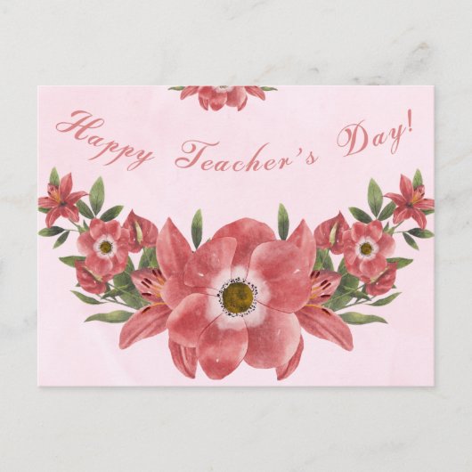 Happy Teachers Day Briefkaart (Voorkant)