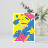 Happy Teacher's Day Briefkaart (Staand voorkant)