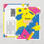 Happy Teacher's Day Briefkaart (Voorkant / Achterkant)