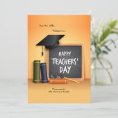 Happy Teacher's Day Card Feestdagenkaart (Staand voorkant)