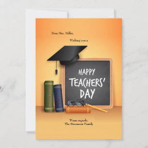 Happy Teacher's Day Card Feestdagenkaart