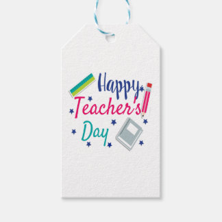 Happy teacher's day  classic round  cadeaulabel