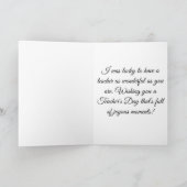 Happy Teachers Day (Festive)- Gefludeerd Wenskaart Kaart (Binnen)