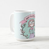 Happy Teachers Day Koffiemok (Voorkant links)