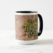 Happy Teacher's Day Mok - Waardering Gift voor (Voorkant rechts)