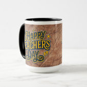 Happy Teacher's Day Mok - Waardering Gift voor (Voorkant links)
