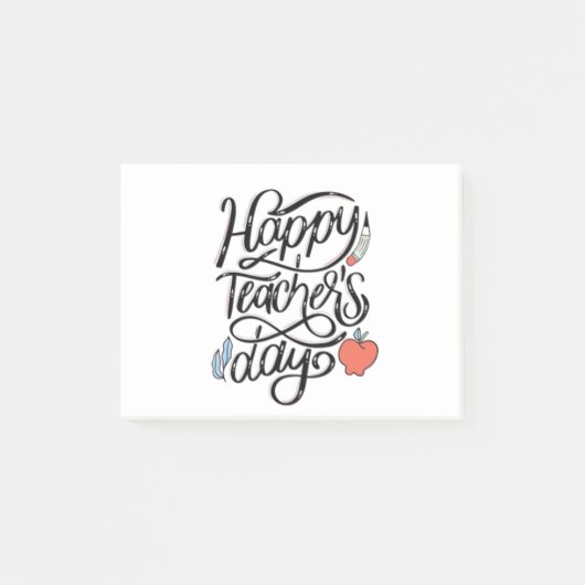 Happy Teachers Day Post-it® Notes (Voorkant)