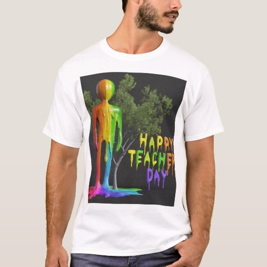 Happy Teacher's Day: Special Tribute Design T-shirt (Voorkant)