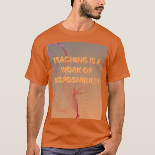 HAPPY TEACHERS DAY T-SHIRT (Voorkant)