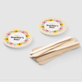 Happy Teacher's Day Wild Flowers Handwaaier (Niet-gemonteerd)