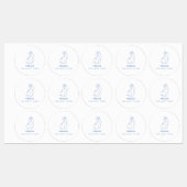 "Happy Tears" Moderne labels voor weefsels, Kleene (Vel)