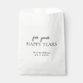 Happy Tears Trouwweefsels Pakketten - attent Bedankzakje (Voorkant)
