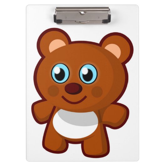 HAPPY TEDDY BEAR KLEMBORD (Voorkant)
