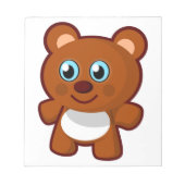 HAPPY TEDDY BEAR NOTITIEBLOK (Voorkant)