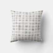 Happy Teddy Bear Purple Floral Kussen (Achterkant)