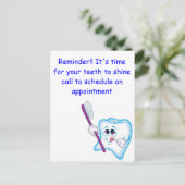 Happy Teeth Briefkaart (Staand voorkant)