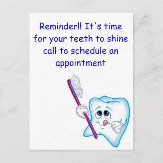 Happy Teeth Briefkaart