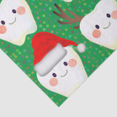 Happy Teeth Kerstmis  Tissuepapier (Detail)