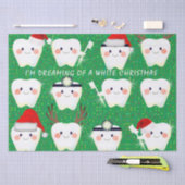 Happy Teeth Kerstmis  Tissuepapier (Craft)