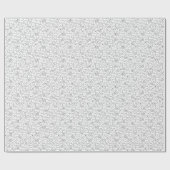 Happy Teeth Pattern Cadeaupapier (Vlak)