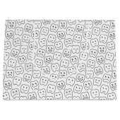 Happy Teeth Pattern Groot Cadeauzakje (Voorkant)