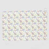 Happy Tennis Zweet Handdoek (Horizontaal)