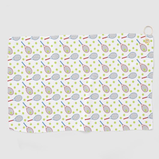 Happy Tennis Zweet Handdoek (Horizontaal)