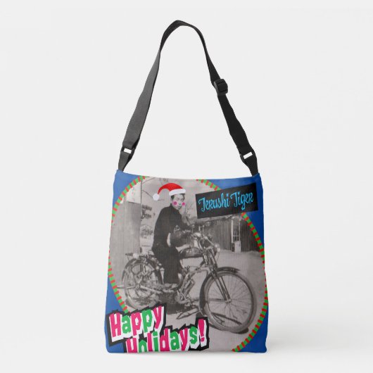 Happy Terry Crossbody Tas (Achterkant)