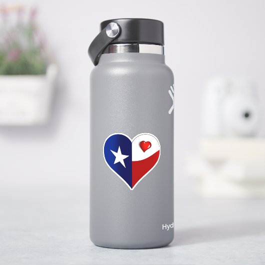 Happy Texas Independence Day Sticker (HydroFlask)