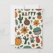 Happy Thank You Card Bedankkaart (Voorkant)