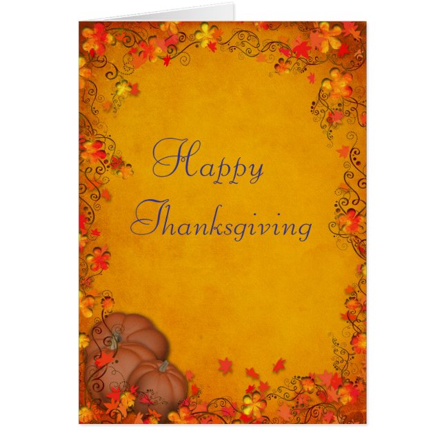 Happy Thanksgiving (Voorkant)