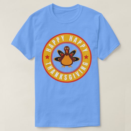 Happy Thanksgiving 11 T-shirt (Design voorkant)