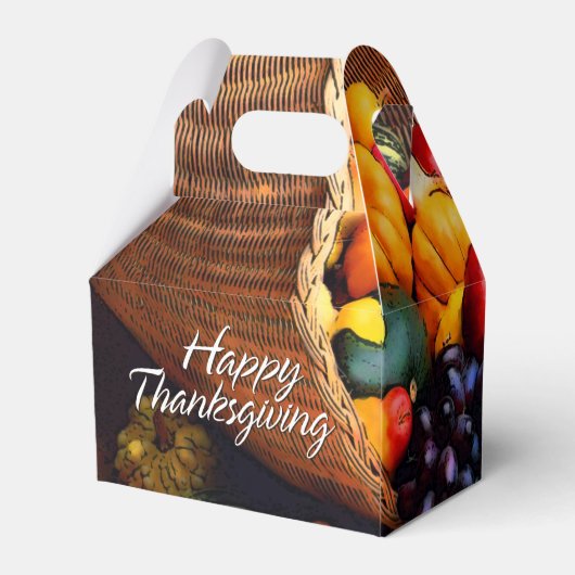 Happy Thanksgiving 12 Bedankdoosjes (Achterkant)