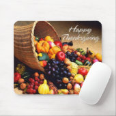 Happy Thanksgiving 12 Mousepad Muismat (Met muis)