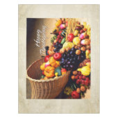 Happy Thanksgiving 12 opties Tafelkleed (Voorkant)