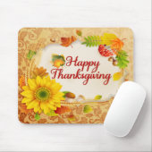 Happy Thanksgiving 13 Mousepad Muismat (Met muis)