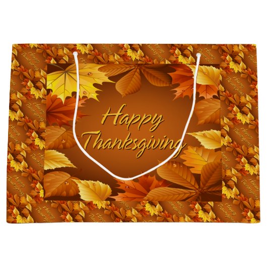 Happy Thanksgiving 1 Groot Cadeauzakje (Voorkant)