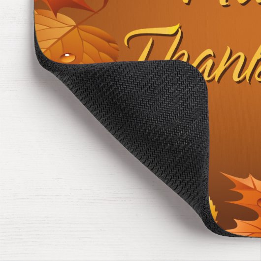 Happy Thanksgiving 1 Mousepad Muismat (Hoek)