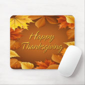 Happy Thanksgiving 1 Mousepad Muismat (Met muis)