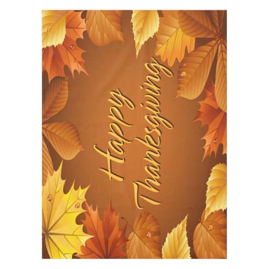Happy Thanksgiving 1 Tafelkleed (Voorkant)