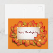 Happy Thanksgiving 2023 Briefkaart (Voorkant / Achterkant)