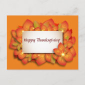 Happy Thanksgiving 2023 Briefkaart (Voorkant)