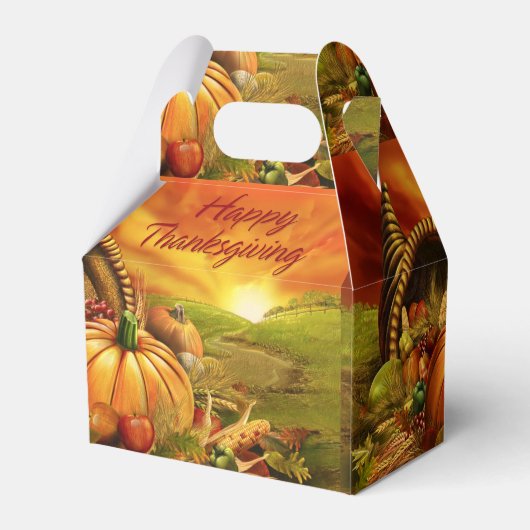 Happy Thanksgiving 2 Bedankdoosjes (Achterkant)