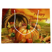 Happy Thanksgiving 2 Large Cadeautasje (Voorkant)