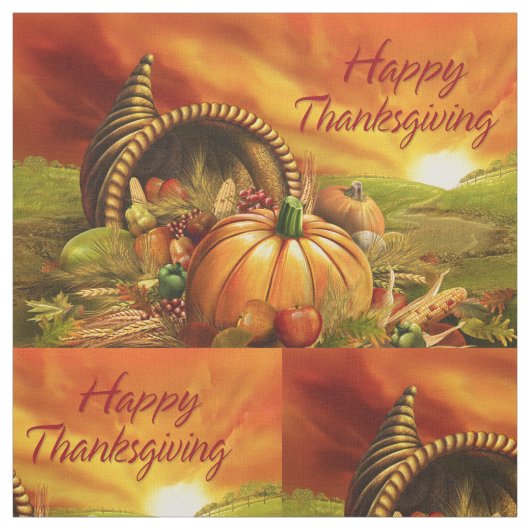 Happy Thanksgiving 2A Stof (Swatch)