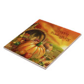 Happy Thanksgiving 2A Tile Tegeltje (Zijkant)