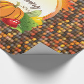 Happy Thanksgiving 5A-13A-opties Cadeaupapier (Hoek)